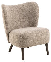 Кресло для отдыха Actona Elmont, песочного цвета цена и информация | Кресла в гостиную | pigu.lt