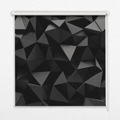 Vidinė užtemdoma roleta, Juodasis origami, 150x240 cm kaina ir informacija | Roletai | pigu.lt