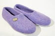 Šlepetės unisex Felt Products, violetinės kaina ir informacija | Šlepetės moterims | pigu.lt