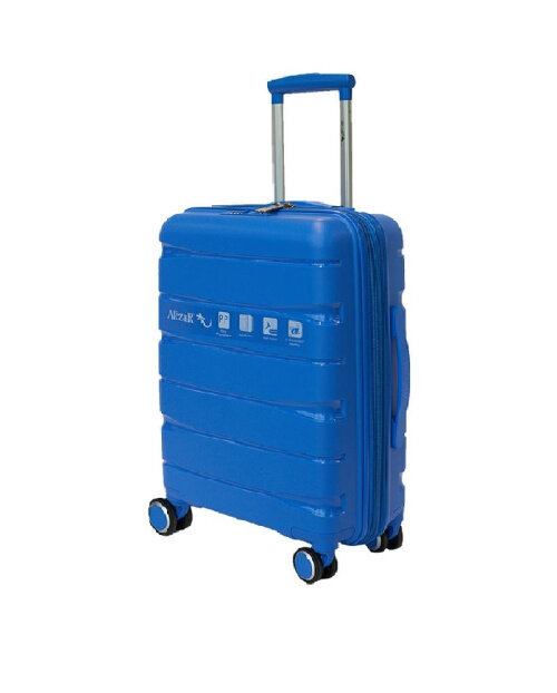 Mažas lagaminas Alezar Lux Digitex, S, mėlynas цена и информация | Lagaminai, kelioniniai krepšiai | pigu.lt