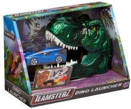 T-Rex paleidimo įrenginys žalias + automobilis HTI Teamsterz kaina ir informacija | Žaislai berniukams | pigu.lt