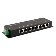 Alfa 8-Port Pasyvus PoE Purkštuvas Gigabit kaina ir informacija | Maitinimo šaltiniai (PSU) | pigu.lt