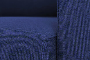 Atraminė kėdė "Instit", 79x90x86 cm, mėlyna kaina ir informacija | Svetainės foteliai | pigu.lt