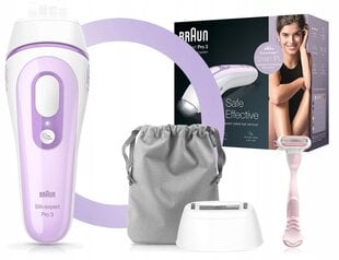 Braun Silk Expert Pro 3 kaina ir informacija | Epiliatoriai | pigu.lt