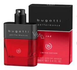 Туалетная вода Bugatti Performance Red EDT для мужчин, 100 мл цена и информация | Мужские духи | pigu.lt