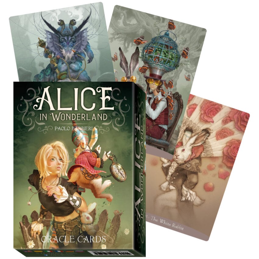 Alice in Wonderland Oracle kortos Lo Scarabeo цена и информация | Ezoterika | pigu.lt