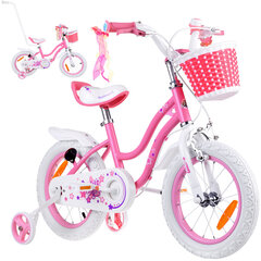 Royal Baby STAR GIRL 14 dviratis, rožinis kaina ir informacija | Dviračiai | pigu.lt