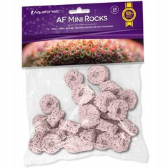 "Aquaforest AF Mini Rocks Purple" 24 vnt. koralų laikiklių kaina ir informacija | Akvariumo augalai, dekoracijos | pigu.lt