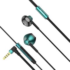 Baseus Encok H06 in-ear 3.5 mini jack gaming headphones - green цена и информация | Наушники | pigu.lt