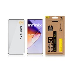 Tactical Glass Shield 5D for Infinix Note 40 Pro 4G Black цена и информация | Защитные пленки для телефонов | pigu.lt