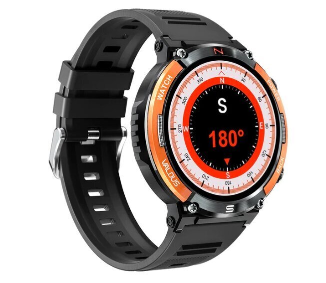 Valdus VL10 Black/Orange kaina ir informacija | Išmanieji laikrodžiai (smartwatch) | pigu.lt