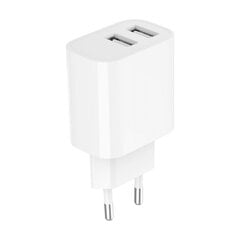 Lādētājs Gembird Universal 2 x USB Charger White kaina ir informacija | Krovikliai telefonams | pigu.lt