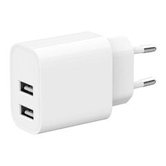 Lādētājs Gembird Universal 2 x USB Charger White kaina ir informacija | Krovikliai telefonams | pigu.lt