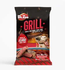 Dr. Zoo Grill grilintos BBQ juostelės šunims, 50 g x 12 kaina ir informacija | Skanėstai šunims | pigu.lt