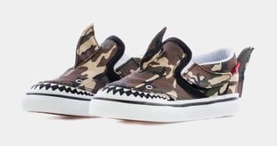 Кеды VANS Slip-on Shark для мальчиков, VN0A7Q4ZASB1 цена и информация | Детская спортивная обувь | pigu.lt