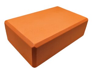 Jogos blokas KP-080 23x15x8cm Oranžinė kaina ir informacija | Jogos prekės | pigu.lt