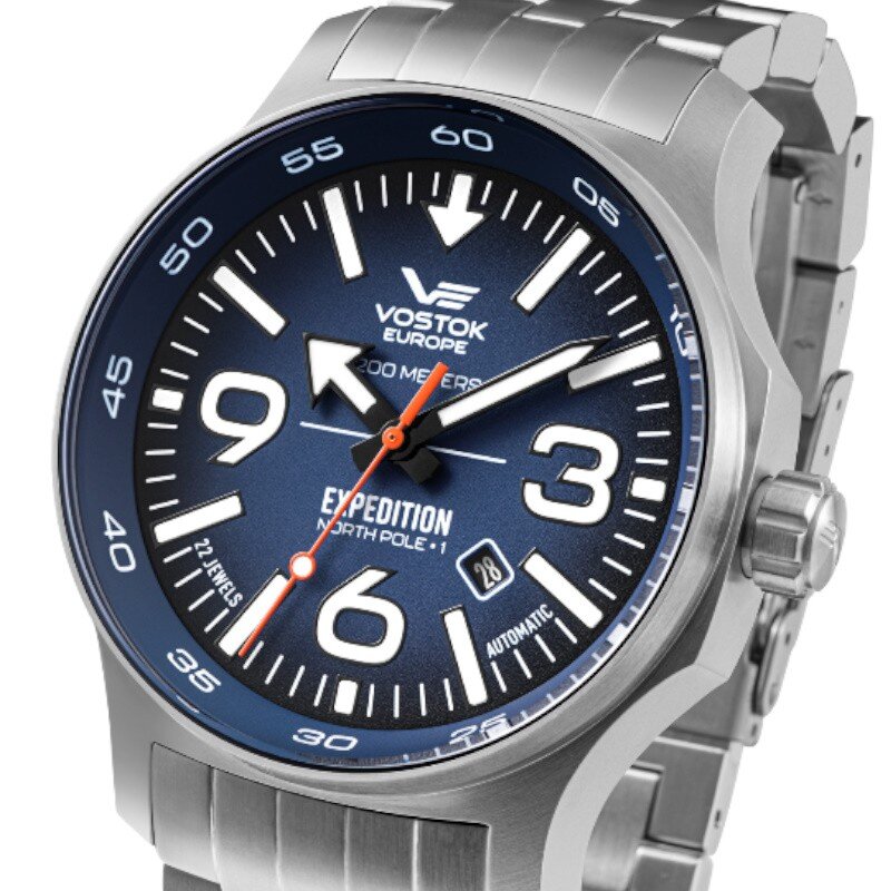 Vostok Europe Expedition North Pole 1 Automatic YN55-595A638BR YN55-595A638BR цена и информация | Moteriški laikrodžiai | pigu.lt