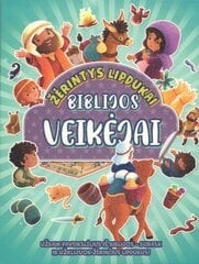 Biblijos veikėjai (žėrintys lipdukai) kaina ir informacija | Spalvinimo knygelės | pigu.lt