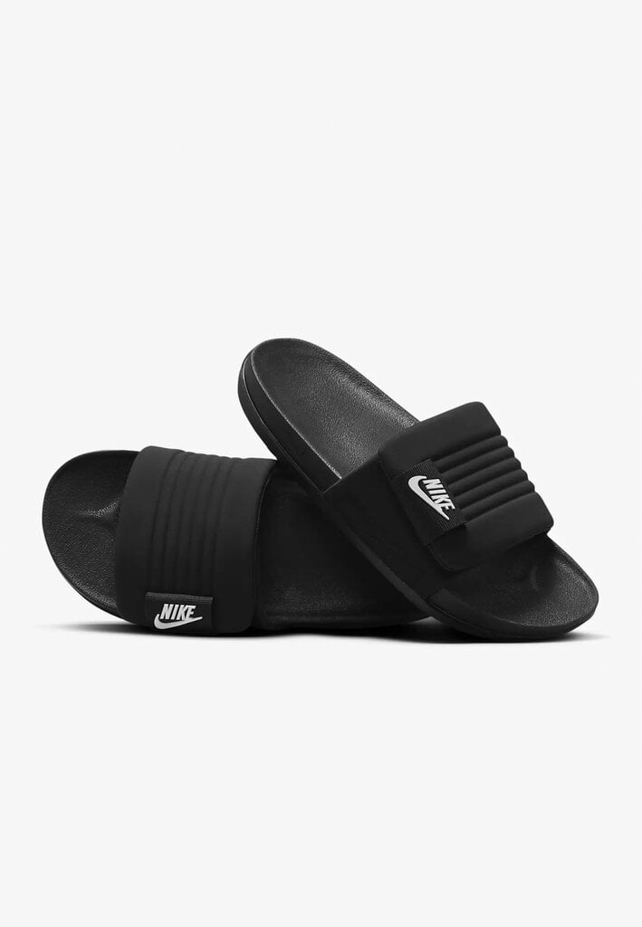 Nike Šlepetės Vyrams Offcourt Adjust Slide Black DQ9624 001 DQ9624 001/12 цена и информация | Vyriškos šlepetės, basutės | pigu.lt