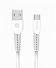 Swissten Data провод USB / Micro USB 1,2 м цена и информация | Кабели для телефонов | pigu.lt