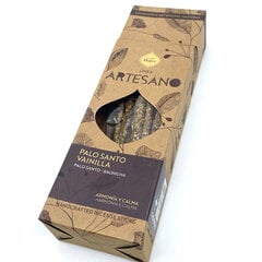 Palo Santo-Vanilla Artesano linijos natūralūs smilkalai Sagrada Madre, Argentina, 30 vnt. kaina ir informacija | Namų kvapai | pigu.lt