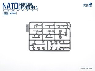 Magic Factory - NATO Individual Weapon Set A, 1/35, 2002 цена и информация | Конструкторы и кубики | pigu.lt