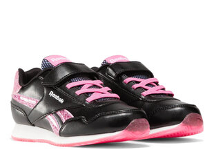 Sportiniai bateliai mergaitėms Reebok Royal cl jogger 100075264, juodi kaina ir informacija | Sportiniai batai vaikams | pigu.lt