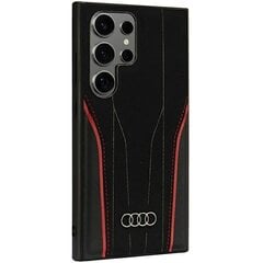 Audi Genuine Leather Mag Case kaina ir informacija | Telefono dėklai | pigu.lt