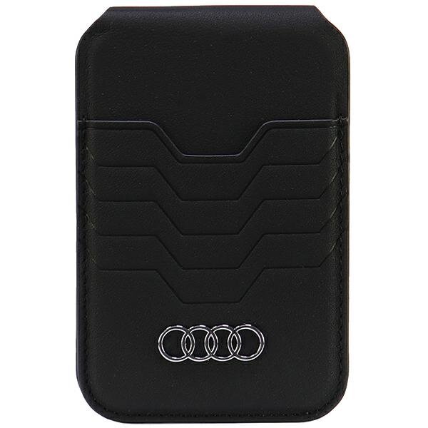 Audi Leather Wallet Card Slot Stand kaina ir informacija | Telefono dėklai | pigu.lt