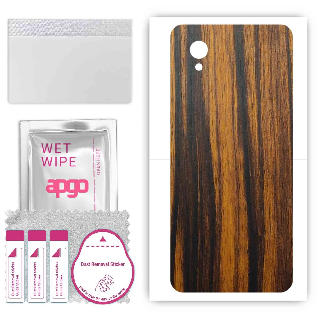 Apgo Tigerwood Wrap kaina ir informacija | Apsauginės plėvelės telefonams | pigu.lt