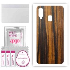 apgo apsauginis odos lipdukas nugarai, suderinamas su Samsung Galaxy A40, wrap plėvelė, folija, vinilas – raštas Tigrmedis kaina ir informacija | Apsauginės plėvelės telefonams | pigu.lt