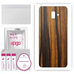 apgo apsauginis odos lipdukas nugarai, suderinamas su Samsung Galaxy J6 Plus, wrap plėvelė, folija, vinilas – raštas Tigrmedis kaina ir informacija | Apsauginės plėvelės telefonams | pigu.lt