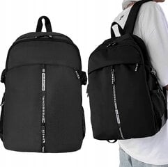Kuprinė Renew Force, juoda цена и информация | Рюкзаки, сумки, чехлы для компьютеров | pigu.lt