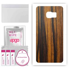 apgo apsauginis odos lipdukas nugarai, suderinamas su Samsung Galaxy S6 Edge Plus SM-G928F, wrap plėvelė, folija, vinilas – raštas Tigrmedis kaina ir informacija | Apsauginės plėvelės telefonams | pigu.lt