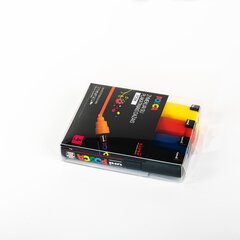 Маркеры Uni-Ball Posca PC-8K, 4 шт. цена и информация | Принадлежности для рисования, лепки | pigu.lt