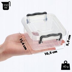 Контейнер для еды Lunch Box Lunchbox 0,35 л с крышкой цена и информация | Посуда для хранения еды | pigu.lt