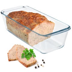 Stiklinė duonos kepimo forma, Tortas Tortas 28cm, Karščiui atsparus indas kaina ir informacija | Virtuvės įrankiai | pigu.lt