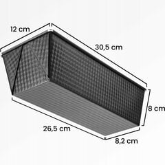 Torto forma duonai ir tešlai kepti, 30 cm kaina ir informacija | Kepimo indai, popierius, formos | pigu.lt