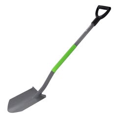 Kadax Shovel Spade Sharp 119см Металлическая садовая лопата с эргономичным наконечником цена и информация | Садовые инструменты | pigu.lt