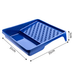 Лоток для валика Краска 320мм Синий 1 шт. цена и информация | Окрасочное оборудование | pigu.lt