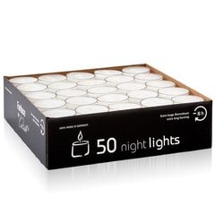 Qult Farluce Trend - žvakės formos arbatos žvakių laikiklis baltas Ø 8 cm H 9 cm - 4 žvakių rinkinys kaina ir informacija | Žvakės, Žvakidės | pigu.lt
