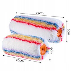 Запасной малярный валик для малярного валика 20 см цена и информация | Окрасочное оборудование | pigu.lt