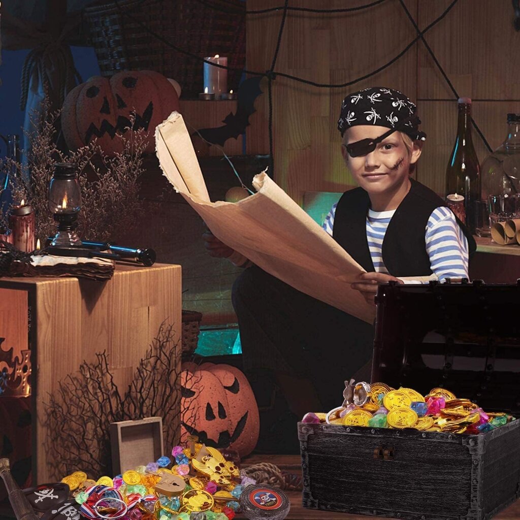 Piratų dekoracijos vaikams Sunshine Smile, 36 vnt. kaina ir informacija | Karnavaliniai kostiumai | pigu.lt