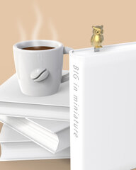 Металлическая книжная вкладка Сова цена и информация | Закладки для книг | pigu.lt
