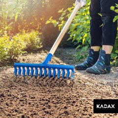 Grėblys su Aerator Garden Scarifier 150 cm kaina ir informacija | Sodo įrankiai | pigu.lt