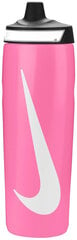 Nike Gertuvė NK Refuel Bottle Grip 24Oz Black Pink N1010867 645 N1010867 645 kaina ir informacija | Gertuvės | pigu.lt