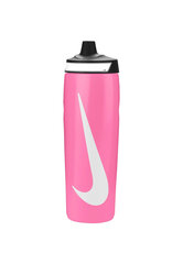 Nike Gertuvė NK Refuel Bottle Grip 24Oz Black Pink N1010867 645 N1010867 645 kaina ir informacija | Gertuvės | pigu.lt