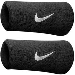 Nike Raištis Riešui Swoosh Doublewide Wristbands Black NNN05 010 NNN05 010 kaina ir informacija | Gertuvės | pigu.lt