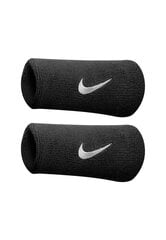 Nike Raištis Riešui Swoosh Doublewide Wristbands Black NNN05 010 NNN05 010 kaina ir informacija | Gertuvės | pigu.lt