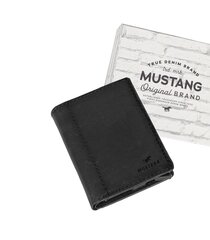 Mustang кошелёк для карточек Temi 06.1039*00, черный 8720088707616 цена и информация | Мужские кошельки | pigu.lt